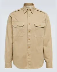 Ralph Lauren Camicia slim in cotone Beige