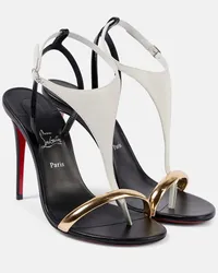 Christian Louboutin Sandali Athina 100 in pelle Multicolore