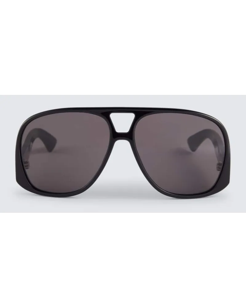 Saint Laurent Occhiali aviator SL 652 Solace Nero