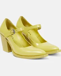 Prada Pumps Cedro in pelle Marrone