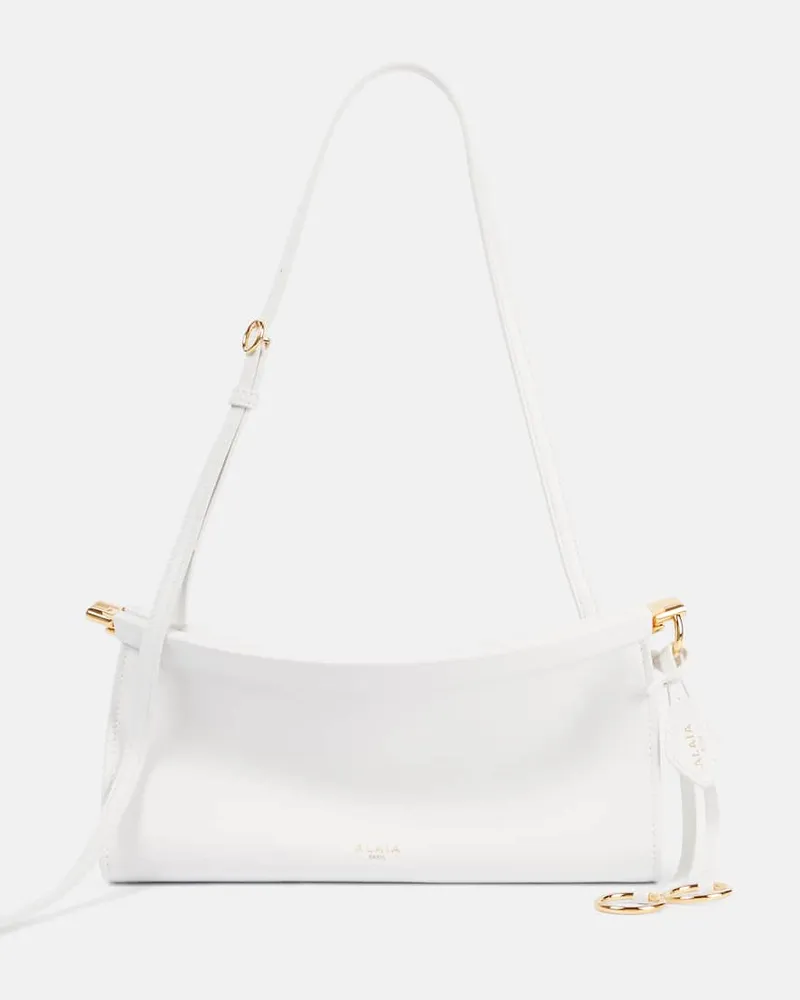 Alaïa AlaÃ¯a Borsa a spalla Le Click East West Small Bianco