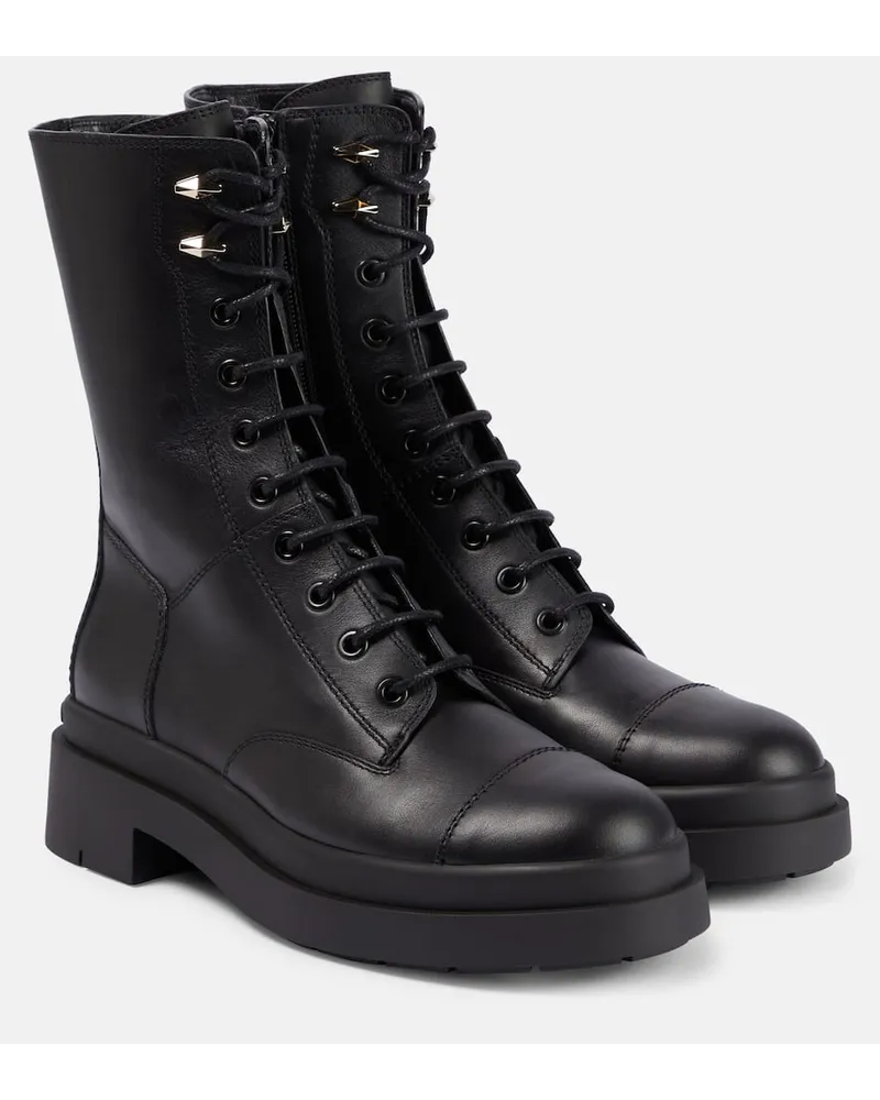 Jimmy Choo Stivali Nari in pelle Nero