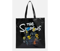 Balenciaga x The Simpsons ® 20th Television - Shopper Medium in pelle Nero