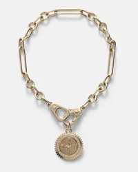 FOUNDRAE Bracciale Internal Compass in oro 18kt con diamanti Oro