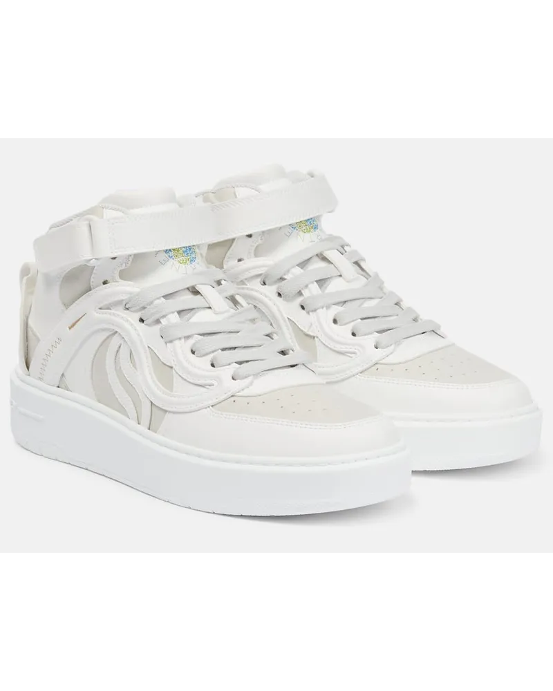 Stella McCartney Sneakers S-Wave 2 in similpelle Bianco