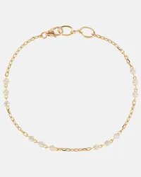 Jade Trau Bracciale Sophisticate Station in oro 18kt con diamanti Oro