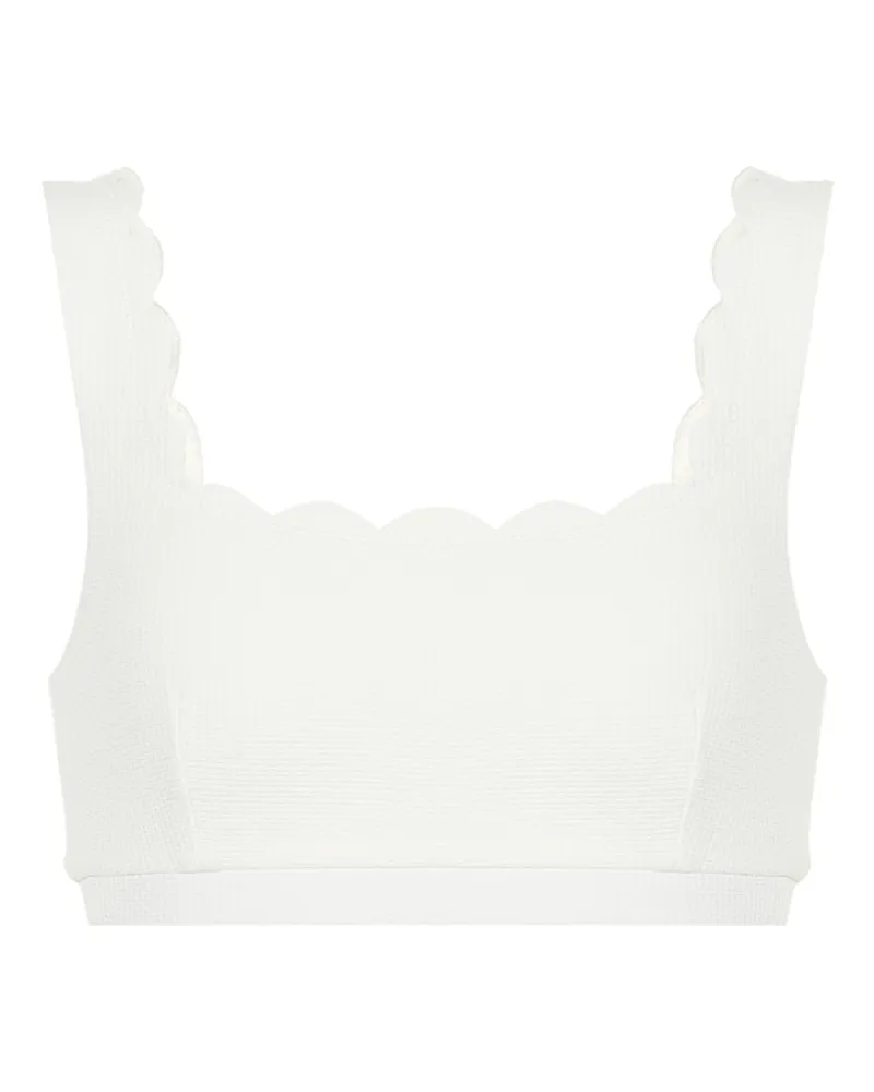 Marysia Top bikini Palm Springs Bianco