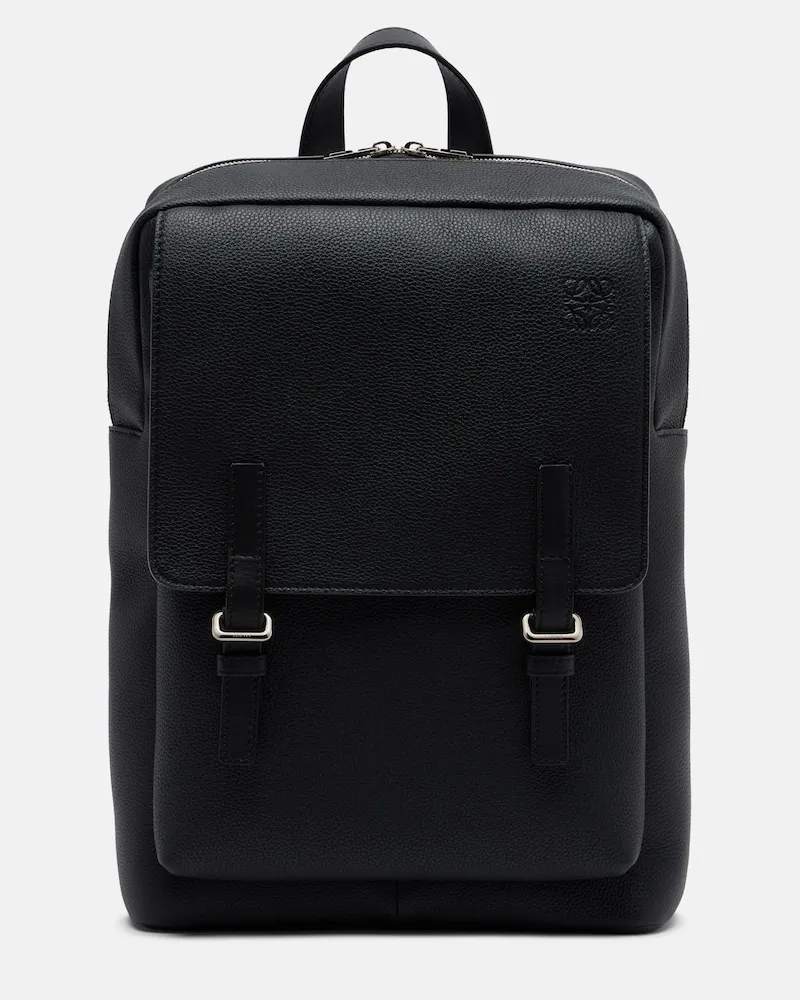 Loewe Zaino Military in pelle Nero