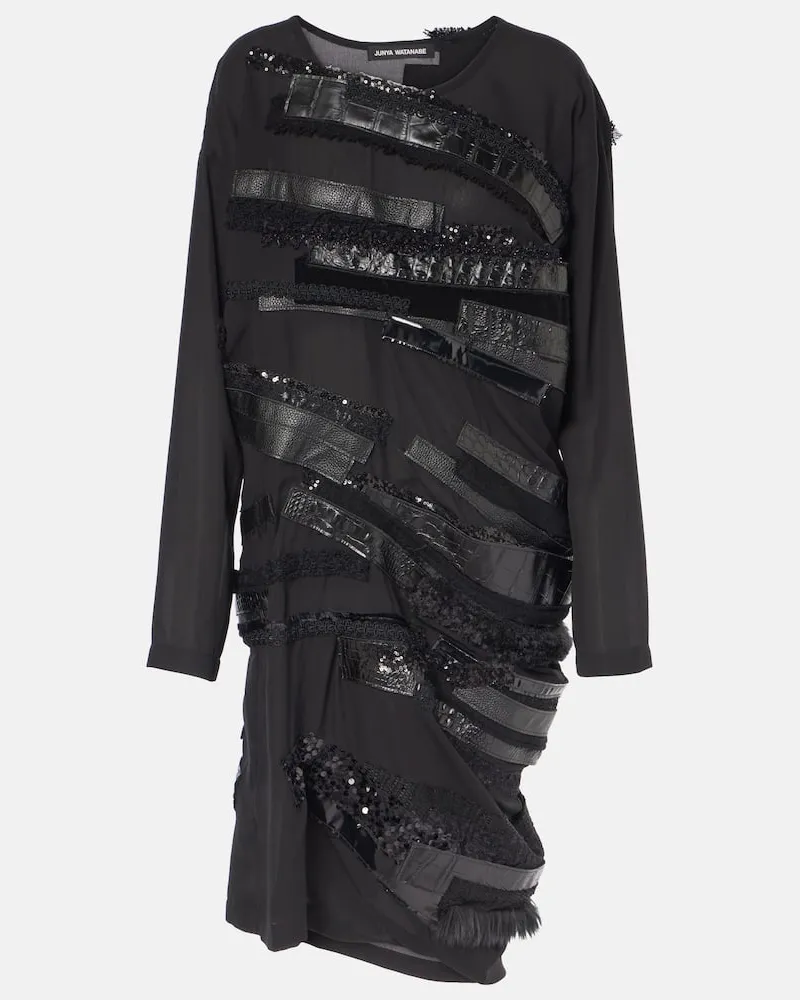 Junya Watanabe Abito asimmetrico Nero