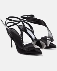 Area x Sergio Rossi - Pumps slingback Marquise in raso Nero