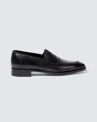 John Lobb Mocassini Montgomery in pelle Nero