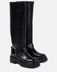 Dorothee Schumacher Stivali Chic Sophistication in pelle Nero