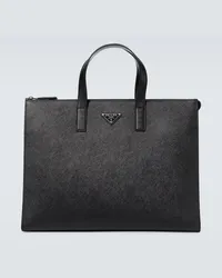 Prada Borsa tote in pelle Saffiano Nero