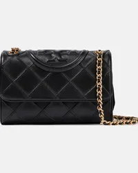 Tory Burch Borsa a spalla Fleming in pelle Nero