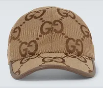 Cappello da baseball Maxi GG in canvas