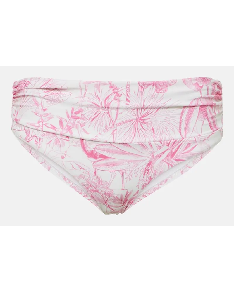 Melissa Odabash Slip bikini Bel Air con stampa Multicolore