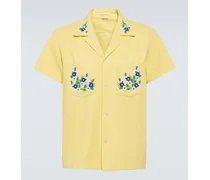 Camicia Chicory in cotone con ricamo