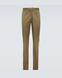 Berluti Pantaloni chino in cotone Beige