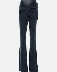 Jacquemus Pantaloni flared Le Pantalon Espelho Blu