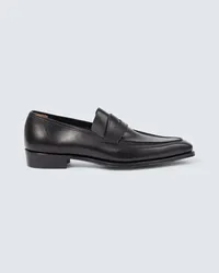 George Cleverley Mocassini George in pelle Nero