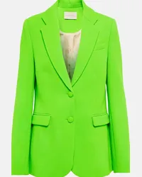 Christopher Kane Blazer monopetto Chroma in lana Verde