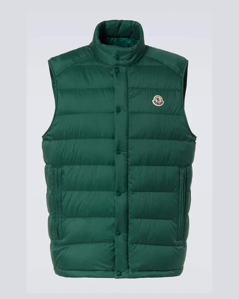 Moncler Piumino senza maniche Barthe Verde