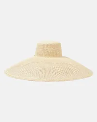 Loro Piana Cappello Nari in paglia Neutro