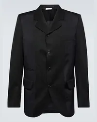 Comme des Garçons Comme des Garçons Homme Deux Blazer in lana Nero