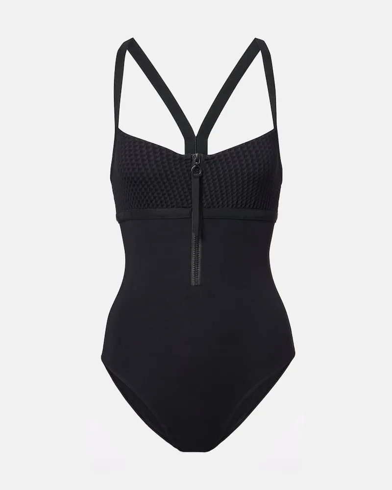 Eres Costume intero Egeria in jacquard Nero