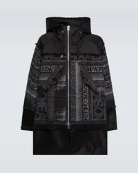 Sacai x Eric Haze - Giacca in jacquard Multicolore