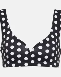 Alexandra Miro Top bikini Kamala a pois Multicolore