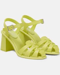 Miu Miu Sandali in gomma Verde