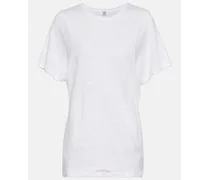 T-shirt oversize in lino