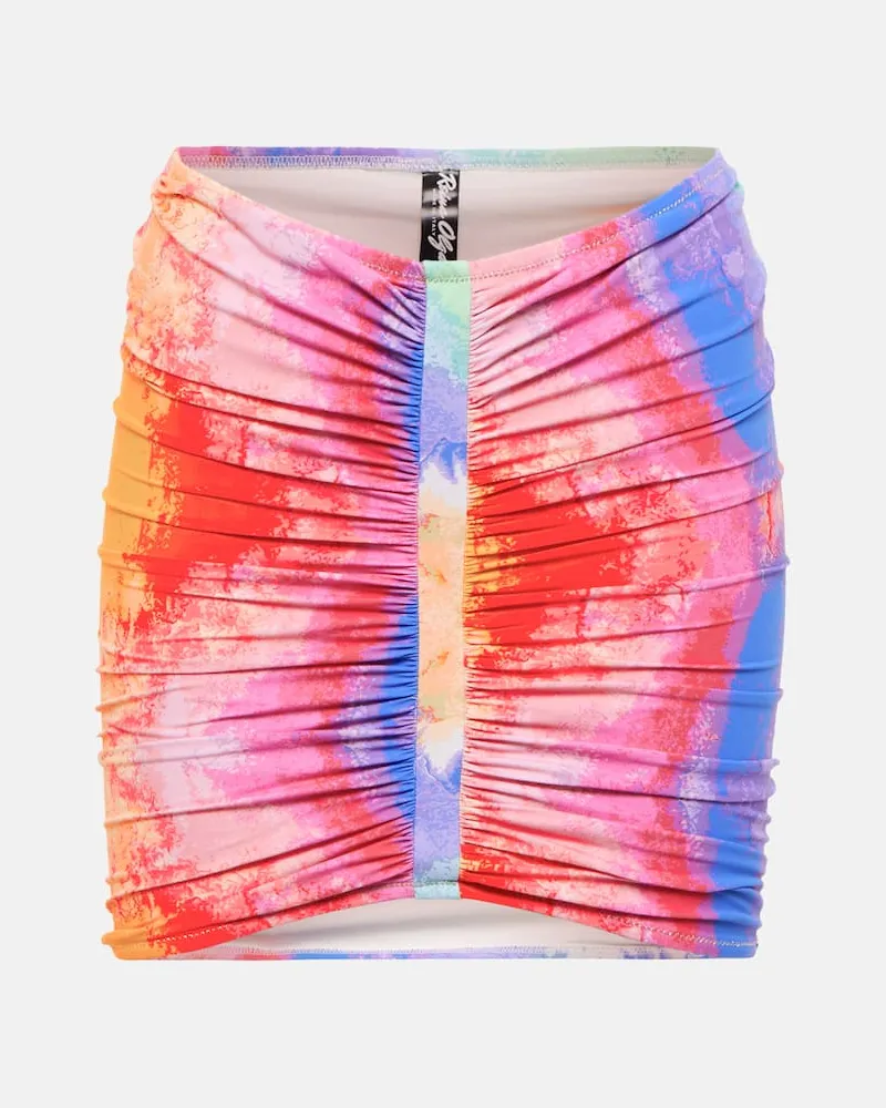 Reina Olga Minigonna tie-dye Geraldina Multicolore