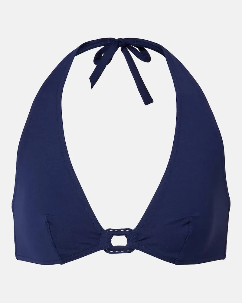 Eres Top bikini Navire con decorazione Blu