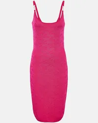 Versace Abito midi La Greca Medusa '95 Rosa