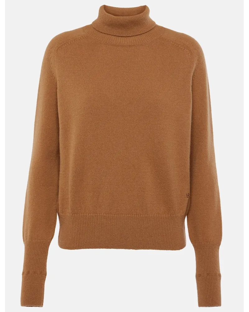 Victoria Beckham Dolcevita in lana Marrone