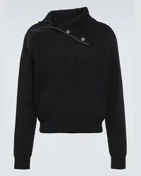 Jacquemus Pullover Vega in misto lana Nero