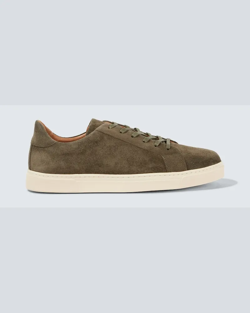George Cleverley Sneakers Jack II in suede Marrone