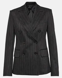 Max Mara Blazer doppiopetto Ofride in misto lana Grigio