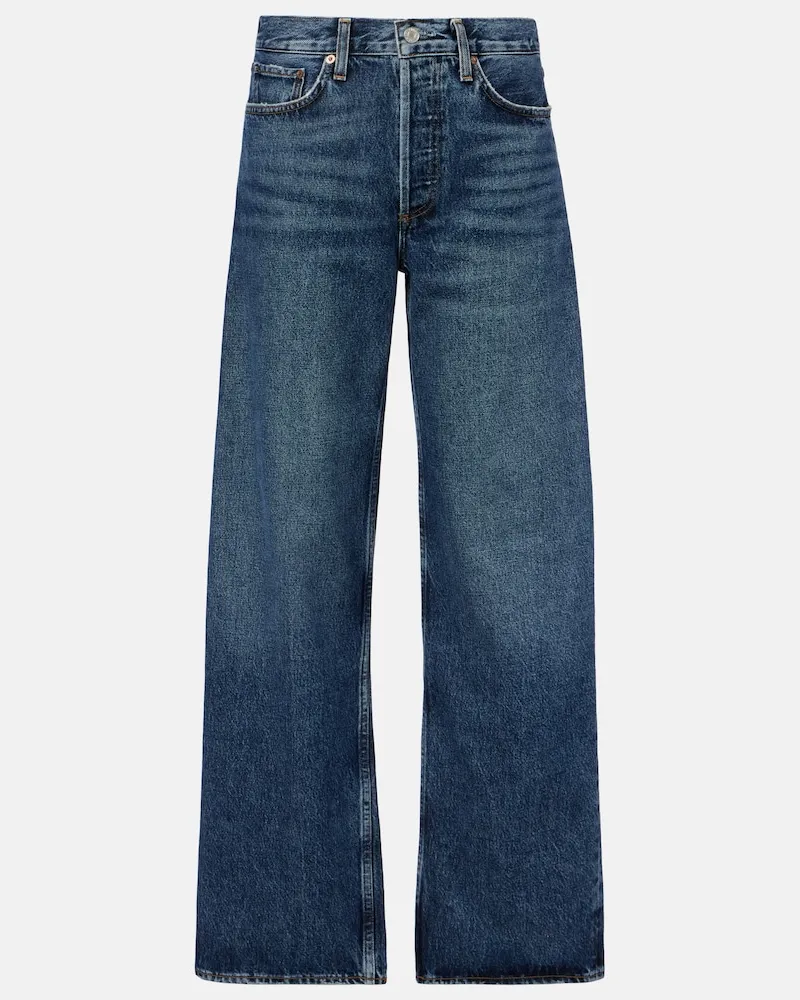 AGOLDE Jeans Arc 32" a gamba larga Blu