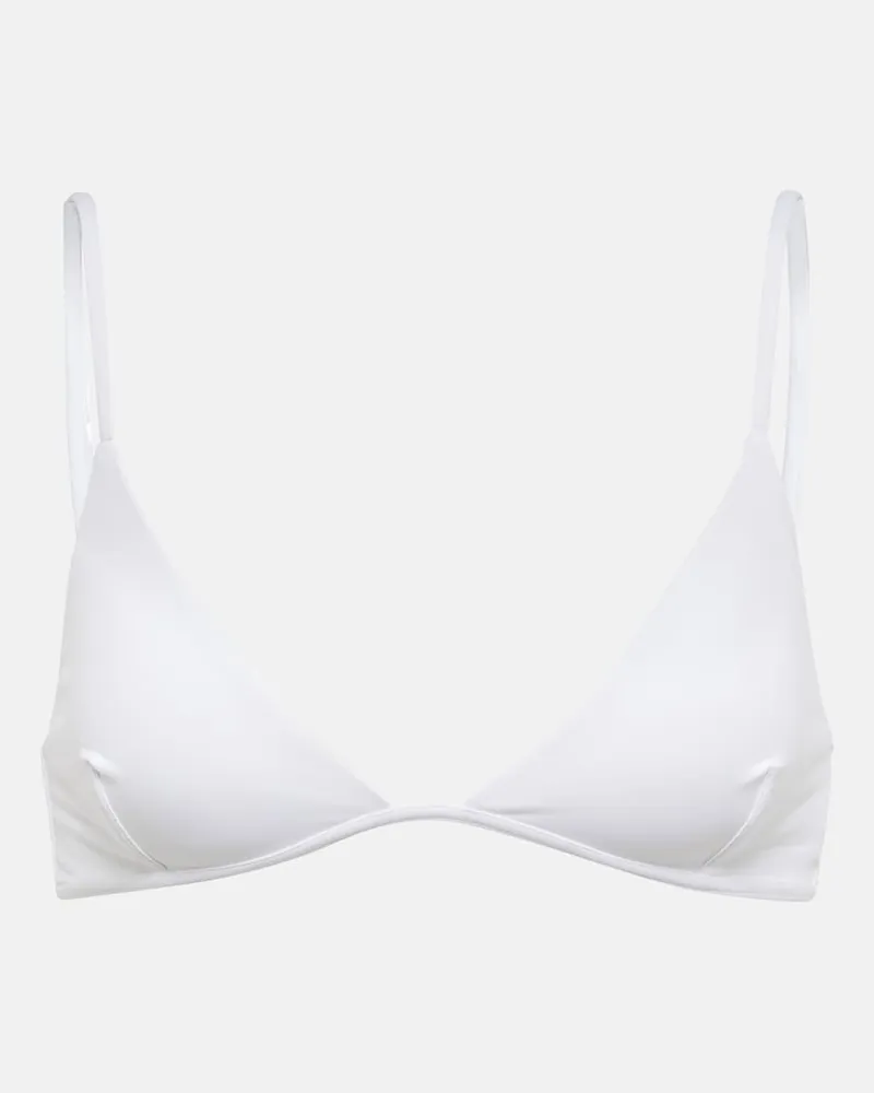 Melissa Odabash Top bikini Denver Bianco