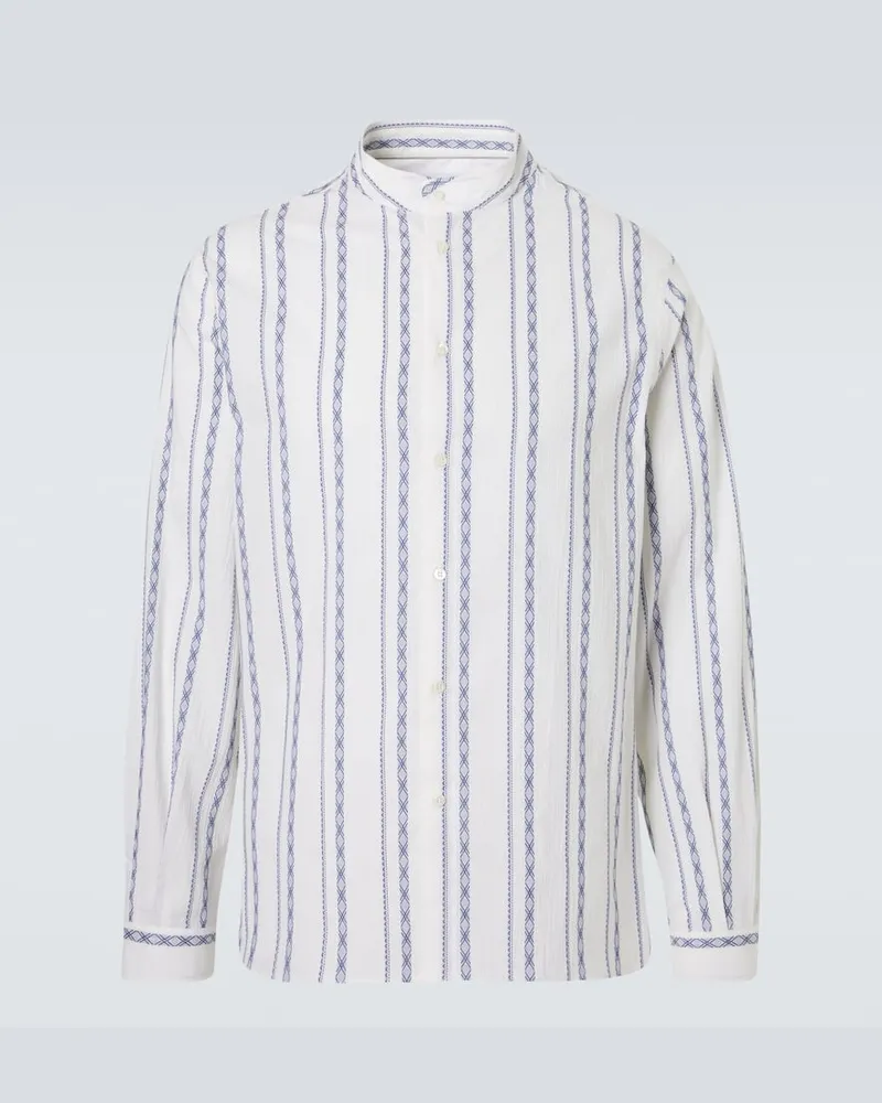 Brunello Cucinelli Camicia in cotone Bianco