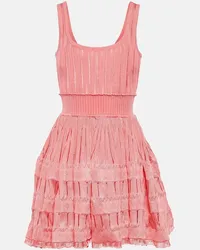 Alaïa Alaïa Miniabito Crinoline Rosa