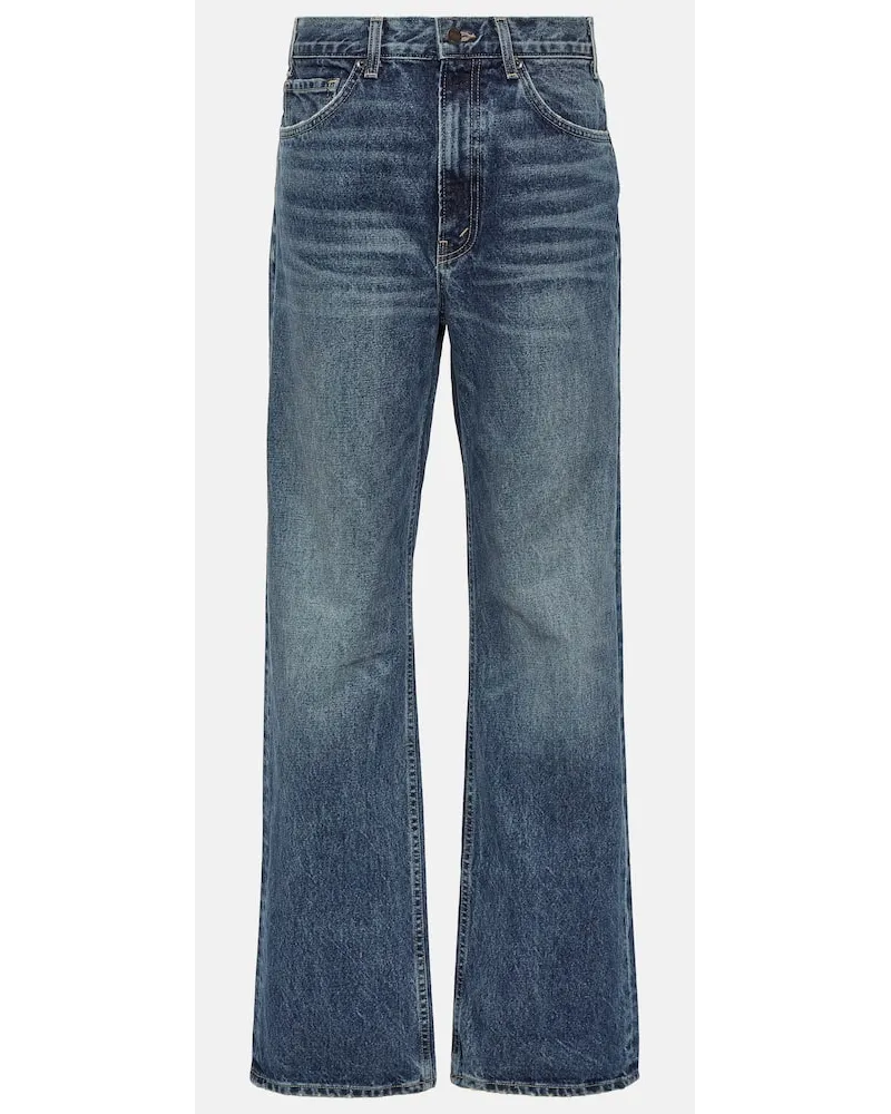 Nili Lotan Jeans regular Mitchell a vita media Blu