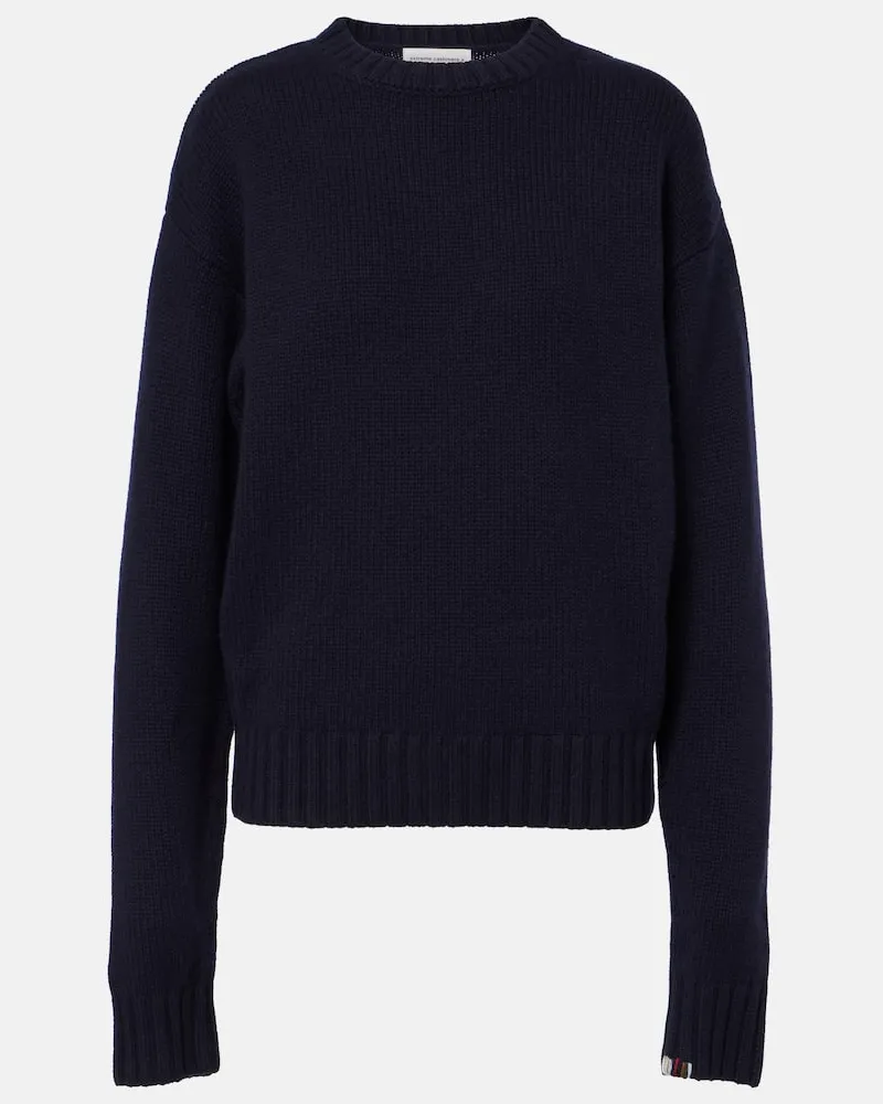 extreme cashmere Pullover NÂ°373 Oldie in misto cashmere Blu
