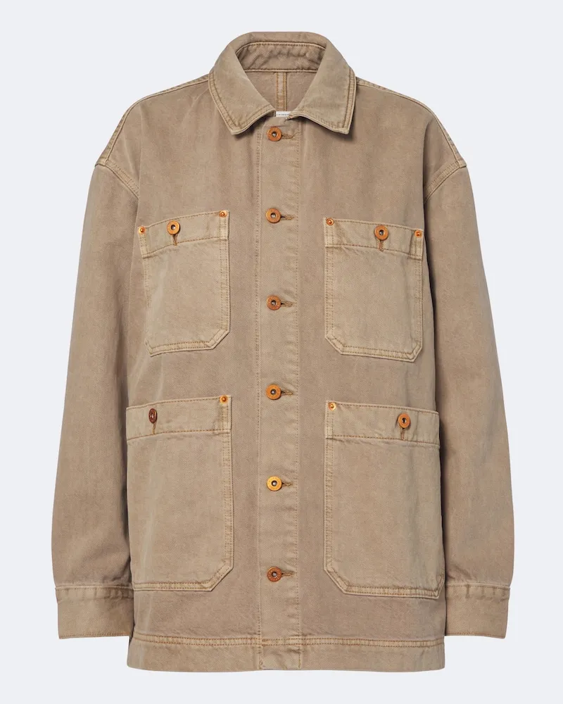 SLVRLAKE Giacca di jeans Worker Marrone