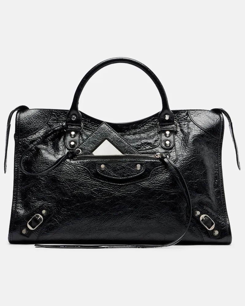 Balenciaga Borsa Le City Medium in pelle Nero