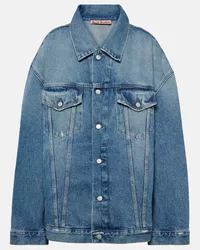 Acne Studios Giacca di jeans oversize Blu