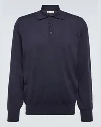 Brunello Cucinelli Polo in cotone Blu